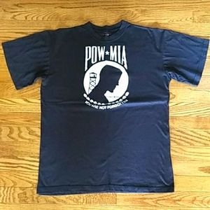 NWOT POW MIA S/S T-Shirt in Large